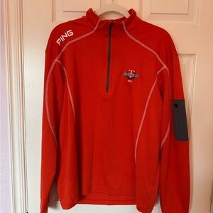 PING Orange Tulsa Country Club Quarter-Zip Pullover
